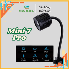 Đèn rọi Week Mini 7 Pro chỉnh tiêu cự, chỉnh APP