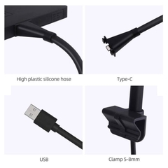 Đèn thủy sinh Week Mini 9 Pro RGB-UV cho bể thủy sinh mini, nano