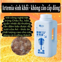 Thức ăn tươi Yee Fresh Shrimp dạng Artemia giàu dinh dưỡng cho cá cảnh
