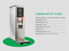 Máy đun nước nóng tự động Zetsu Z-30L