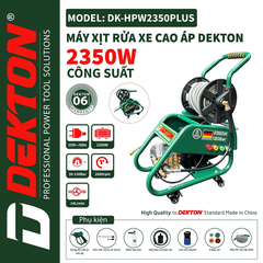 Máy rửa xe điện DEKTON DK-HPW2350PLUS (CAO ÁP)