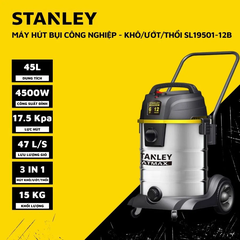 Máy hút bụi 3 chức năng Khô/Ướt/Thổi STANLEY SL19501P-12A và SL19501-12B (motor 2 tầng)