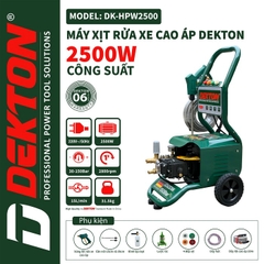 Máy rửa xe điện DEKTON DK-HPW2500 (CAO ÁP)