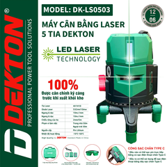 Máy laser DEKTON DK-LS0503
