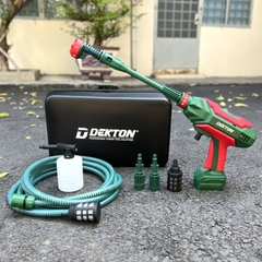 Máy xịt rửa xe dùng pin DEKTON M21-SRX1401PLUS (Chưa có pin và sạc)