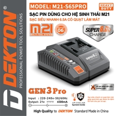Sạc DEKTON 6.5A M21-S65PRO