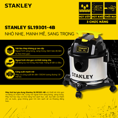 Máy hút bụi gia dụng khô/ướt/thổi STANLEY SL19301-4B