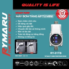 Máy bơm tăng áp từ mini RYMARU RY-01TB