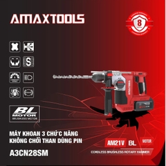 Máy khoan sử dụng pin AMAXTOOLS A3CN28SM (chưa có pin sạc)