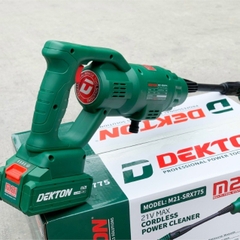 Máy xịt rửa xe dùng pin DEKTON M21-SRX775 (Chưa có pin và sạc)