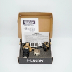 Máy khoan 2 in 1 (khoan và vít) dùng pin HUKAN HM21-G2C-K7 (chưa có pin sạc)