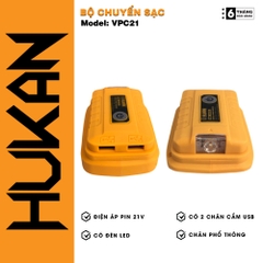 Bộ chuyển sạc chân phổ thông M21 HUKAN VPC21
