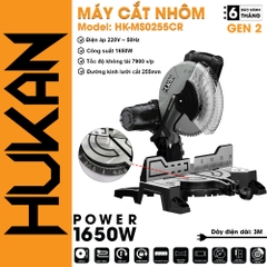 Máy cắt nhôm dùng diện HUKAN HK-MS0255CR