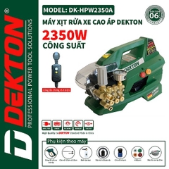 Máy rửa xe điện DEKTON DK-HPW2350A (CAO ÁP)