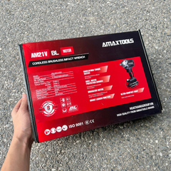 Máy siết bulong sử dụng pin AMAXTOOLS ABL66012SM (chưa có pin sạc)