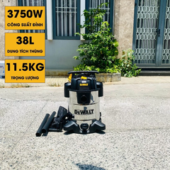 Máy hút bụi 3 chức năng ướt/khô/thổi 38 lít DEWALT DXV38S