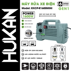 Máy rửa xe dùng điện HUKAN RXCP-R1600MINI
