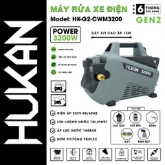 Máy rửa xe dùng điện HUKAN HK-G2-CWM3200