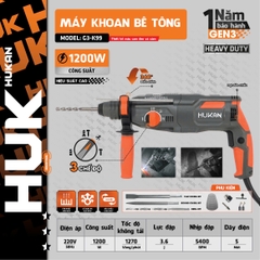 Máy khoan bê tông sử dụng điện 3 chức năng HUKAN (GEN 3) G3-K99