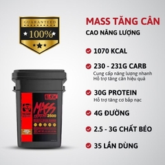 Mutant Mass Extreme 2500 22lbs