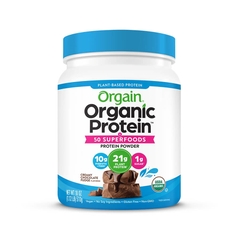 Orgain Organic Protein & Superfoods Plant Based Protein Powder, 1.121Lbs
