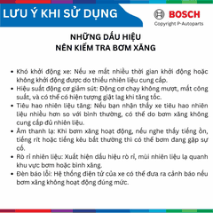 Bơm xăng Bosch Fuel Pump 0580464124 xe Suzuki Carry đời xe 2019 về trươc