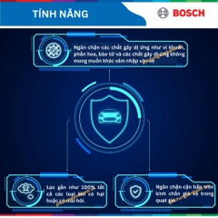 Lọc gió điều hòa than hoạt tính BOSCH Aeristo Plus, Mercedes Benz C Class, đời xe 2016 đến nay
