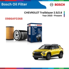 Lọc dầu động cơ BOSCH Oil Filter 0986AF0368, CHEVROLET Trailblazer đời xe 2015 đến nay