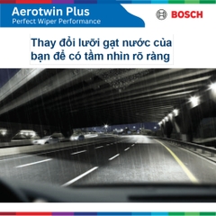 Bộ gạt mưa BOSCH AeroTwin Plus 24" & 20" xe AUDI A4 đời 2011 đến nay