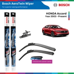Bộ gạt mưa BOSCH AeroTwin 26 & 18 inch, HONDA  Accord đời xe từ 2003 đến nay, gạt nước Accord