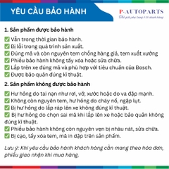 Bộ gạt mưa BOSCH AeroTwin  Set A638S 26" & 21", AUDI A6 đời xe 2011 đến nay, gạt nước Audi A6