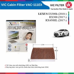 Lọc gió điều hòa VIC Cabin Filter EX, dòng xe LEXUS LX RX ES, lọc bụi mịn PM2.5