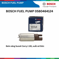 Bơm xăng Bosch Fuel Pump 0580464124 xe Suzuki Carry đời xe 2019 về trươc