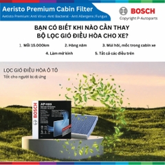 Lọc gió điều hòa BOSCH Aeristo Plus xe FORD Explorer đời 2020 đến nay