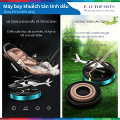 Máy bay chiến đấu F16 khuếch tán tinh dầu sử dung năng lượng mặt trời, phiên bản nâng cấp