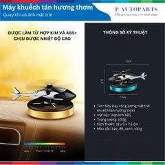 Máy bay chiến đấu F16 khuếch tán tinh dầu sử dung năng lượng mặt trời, phiên bản nâng cấp