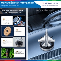 Máy bay chiến đấu F16 khuếch tán tinh dầu sử dung năng lượng mặt trời, phiên bản nâng cấp