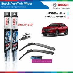 Bộ gạt mưa BOSCH Clear Advantage 26" & 18", Honda HRV, Honda HR-V, đời xe 2017 đến nay, gạt nước HRV