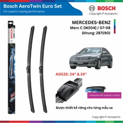 [Sỉ lẻ] Gạt mưa BOSCH AeroTwin Euro Set cho MERCEDES Benz