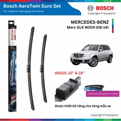 [Sỉ lẻ] Gạt mưa BOSCH AeroTwin Euro Set cho MERCEDES Benz
