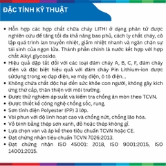 Bình chữa cháy đa năng gốc nước Sông Hồng 0,6 lít