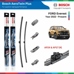 Gạt mưa xe FORD Everest đời 2016 đến nay BOSCH AeroTwin Plus