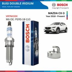 Bugi BOSCH Double Iridium cho MAZDA CX3 đời 2018 đến nay