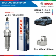 Bugi BOSCH Double Iridium cho MAZDA 3 đời 2015 đến nay