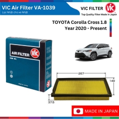 Lọc gió động cơ VIC Air Filter, TOYOTA Corolla Cross 1.8 Hybrid đời xe 2020 đến nay