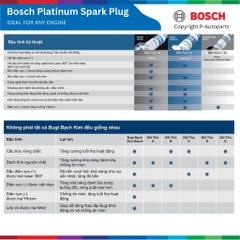 Bugi BOSCH Double Iridium xe SUZUKI Grand Vitara đời 2005 đến 2015