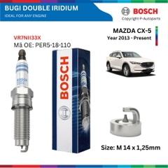 Bugi BOSCH Double Iridium cho MAZDA CX5 đời 2011 đến nay
