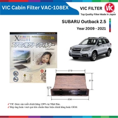Lọc gió điều hòa than hoạt tính VIC xe SUBARU Outback đời xe 2009 đến nay có lọc PM2.5
