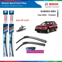 Bộ gạt mưa BOSCH AeroTwin xe SUBARU WRX đời 2014 đến nay Chính hãng