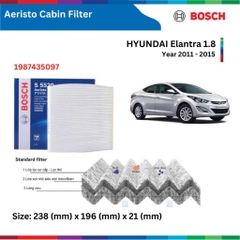 Lọc gió điều hòa BOSCH Aeristo xe HYUNDAI Elantra đời 2011 đến nay